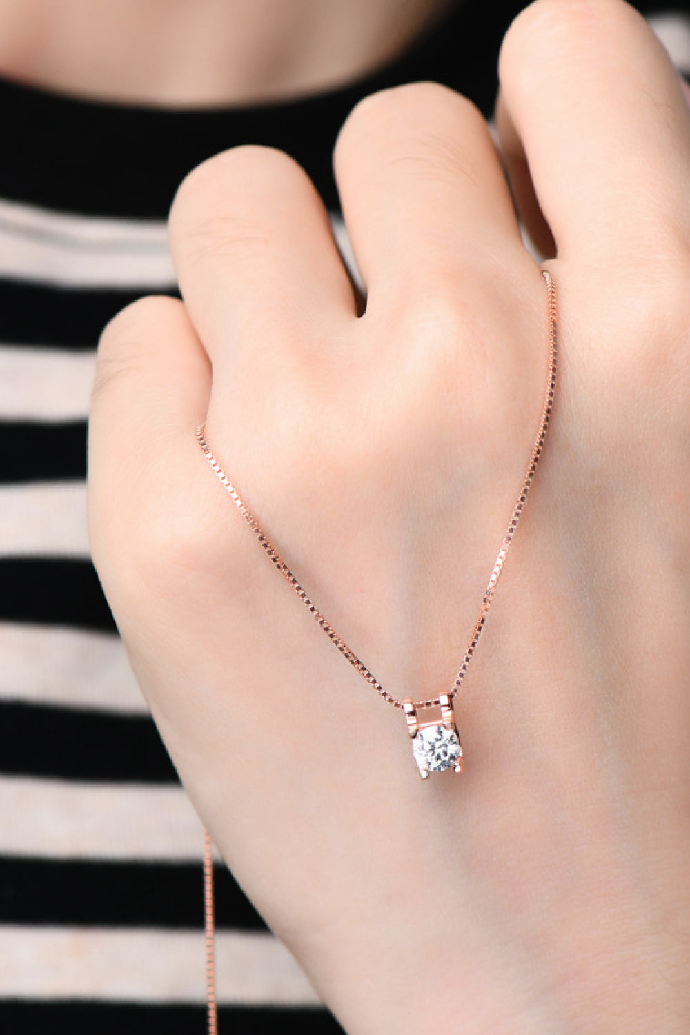 Moissanite 925 Silver Necklace