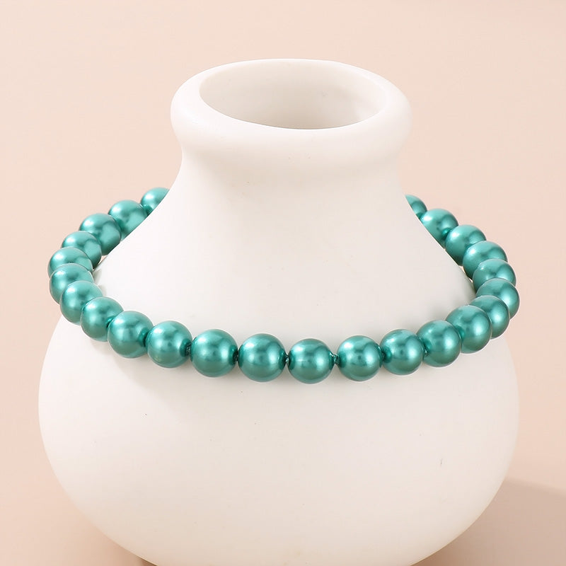 Chic's Shell Pearl Bead Bracelet