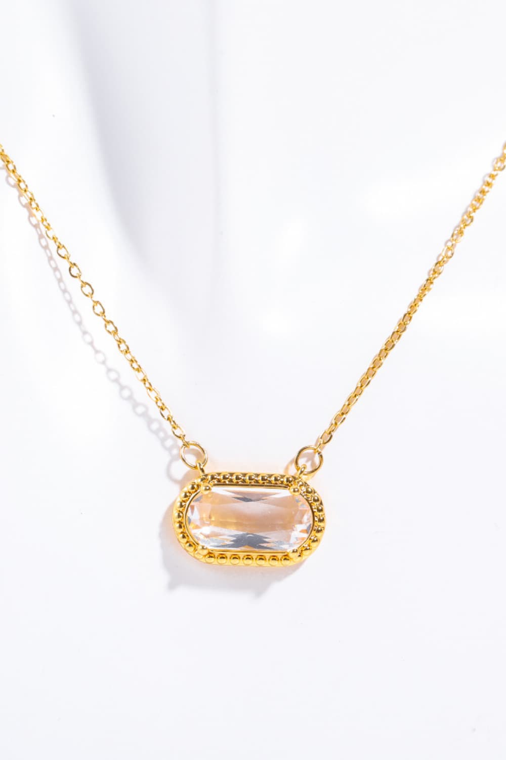 Copper 14K Gold Pendant Necklace