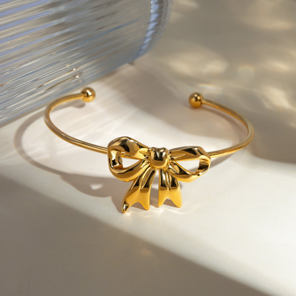 Empress Gold Bow Bracelet