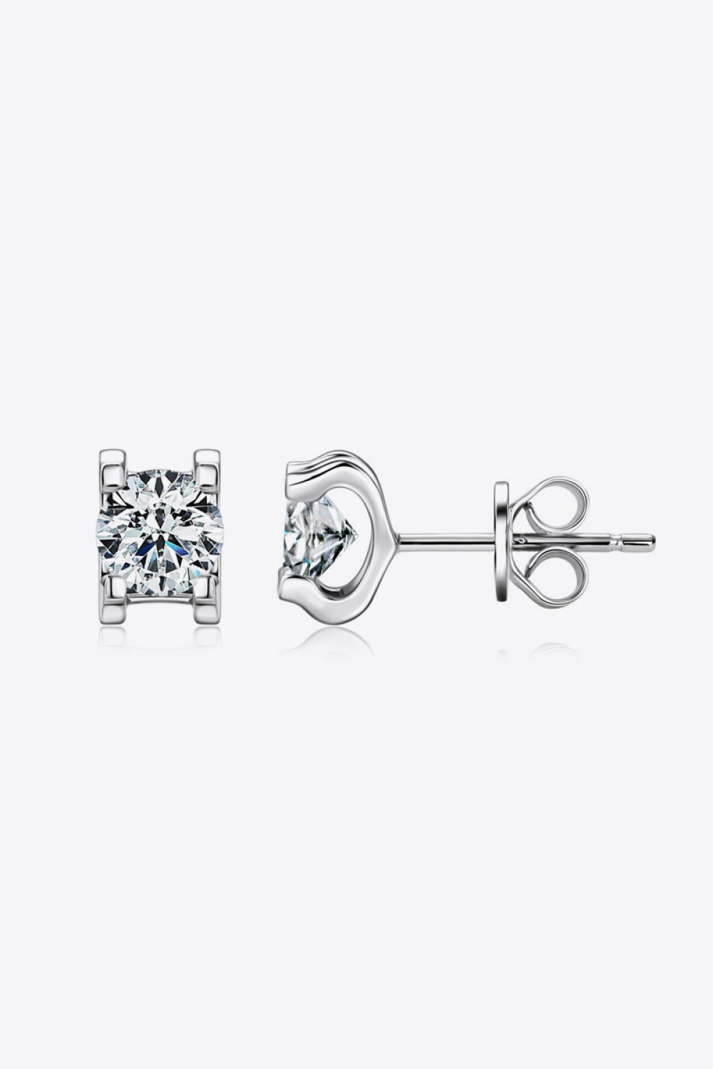 Chic's Moissanite 925 Stud Earrings