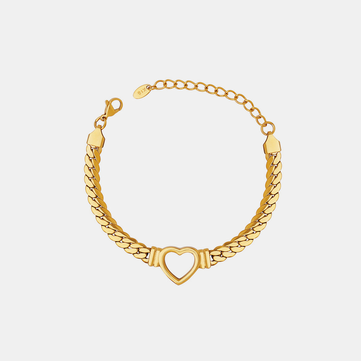 Chic's Cutout Heart Bracelet