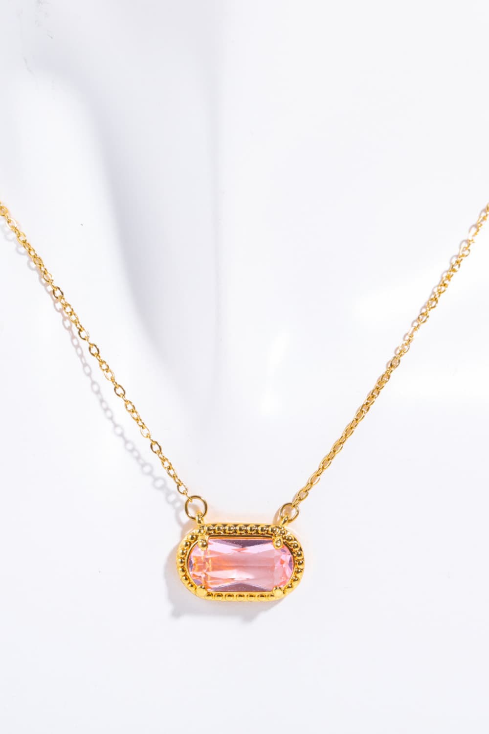 Copper 14K Gold Pendant Necklace