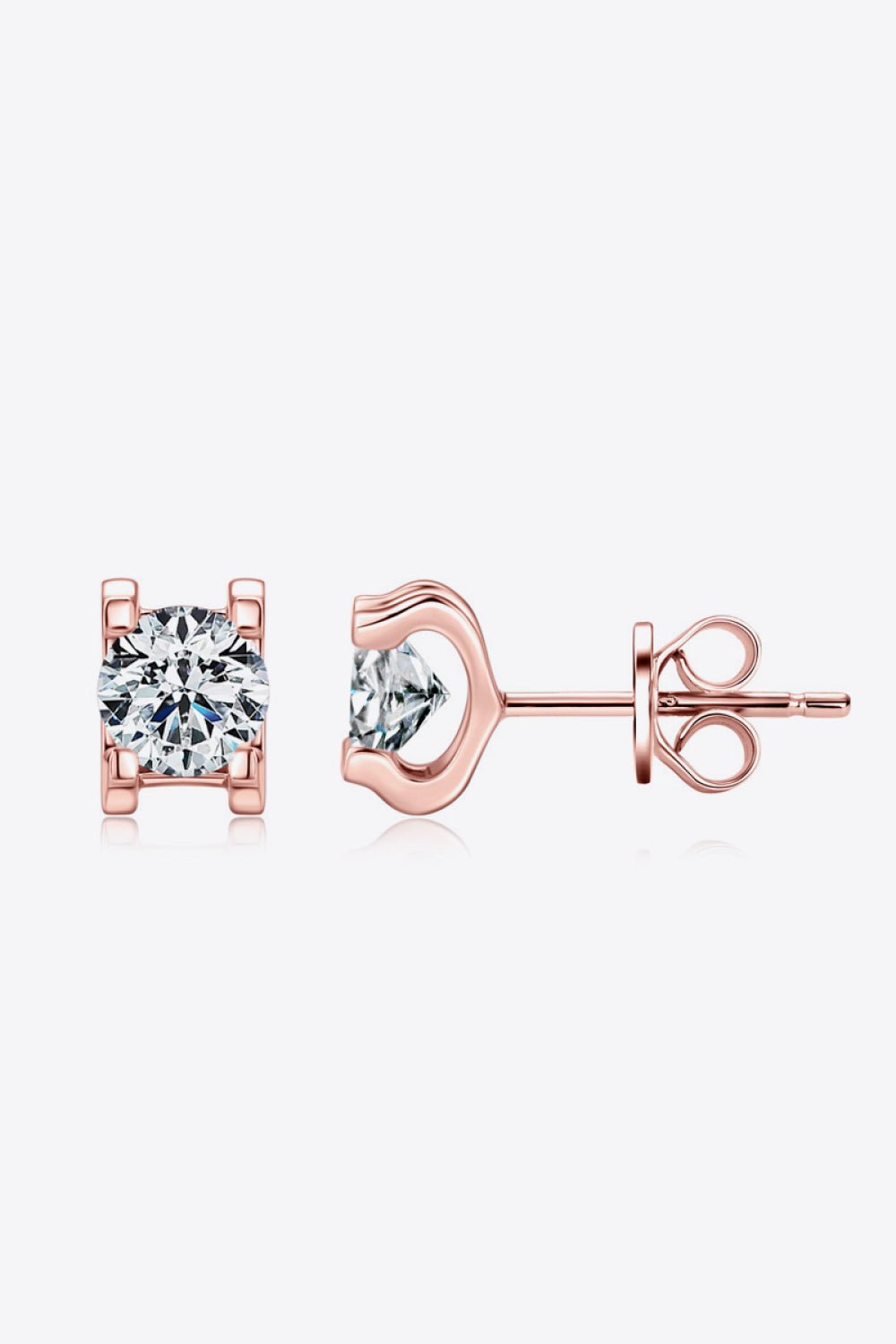 Chic's Moissanite 925 Stud Earrings