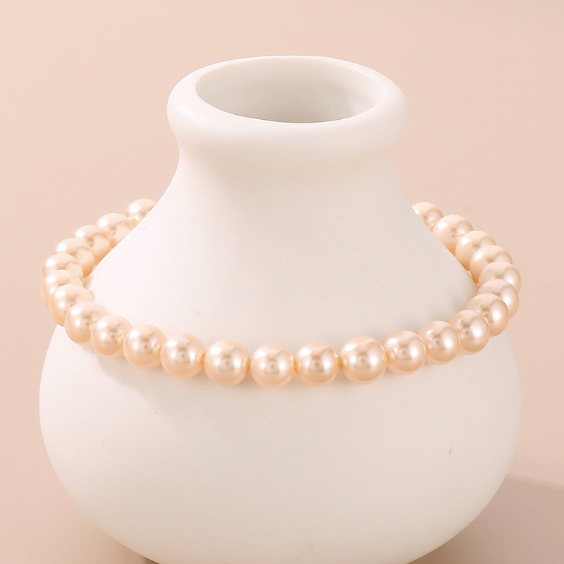 Chic's Shell Pearl Bead Bracelet