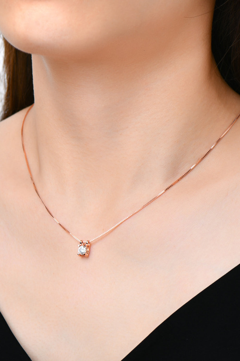 Moissanite 925 Silver Necklace