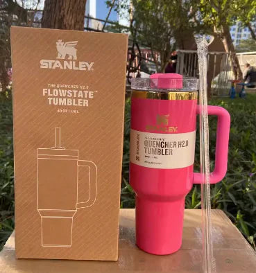 Stanley Tumbler Flow State Straw Lid Stainless Steel